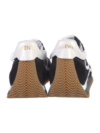 Loewe Suede Graphic Print Athletic Sneakers