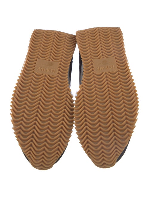 Loewe Suede Graphic Print Athletic Sneakers