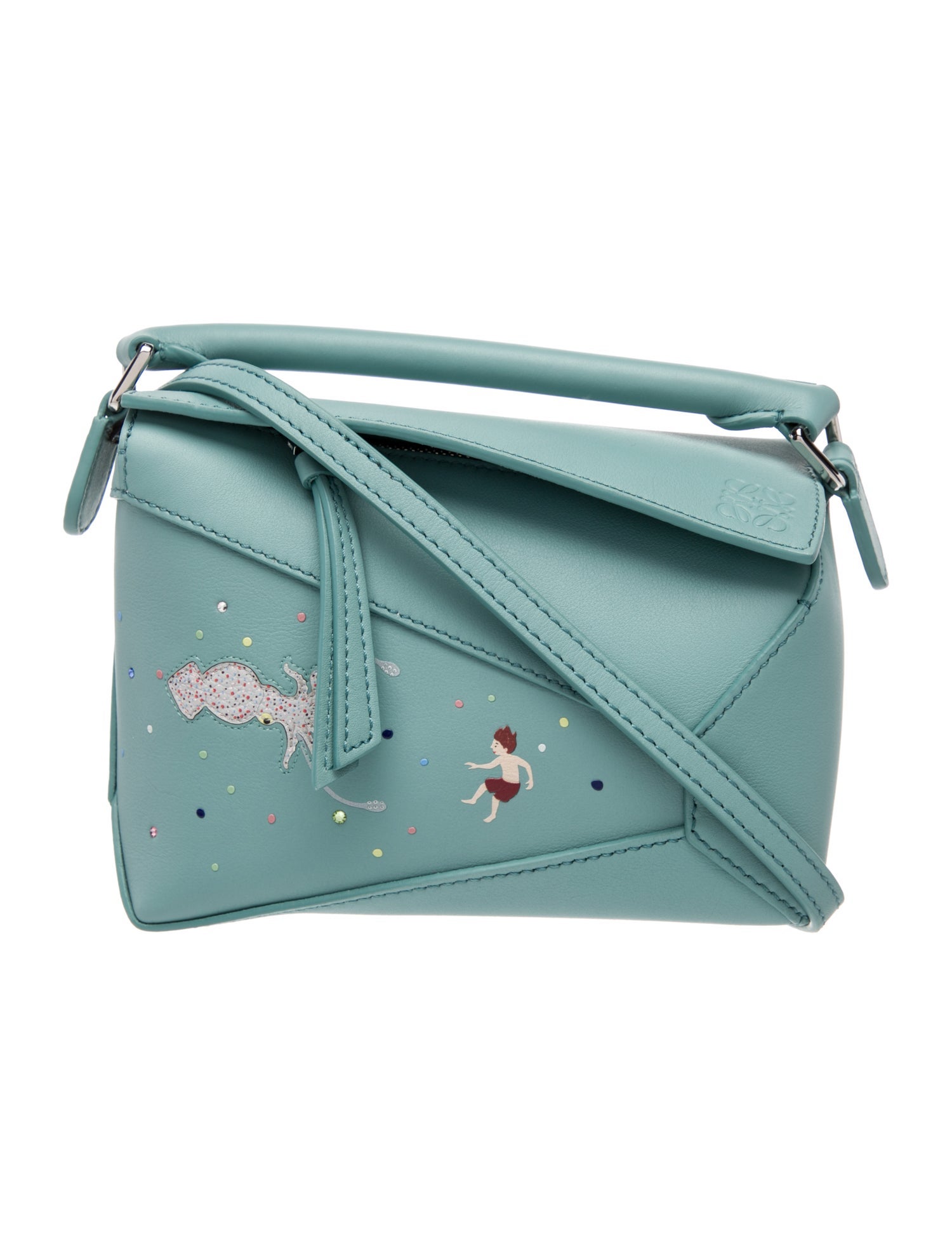 Loewe x Suna Fujita Leather Loewe Puzzle Mini 2024