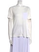 Loewe Bateau Neckline Short Sleeve T-Shirt