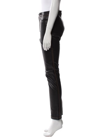 Loewe Leather Skinny Leg Pants