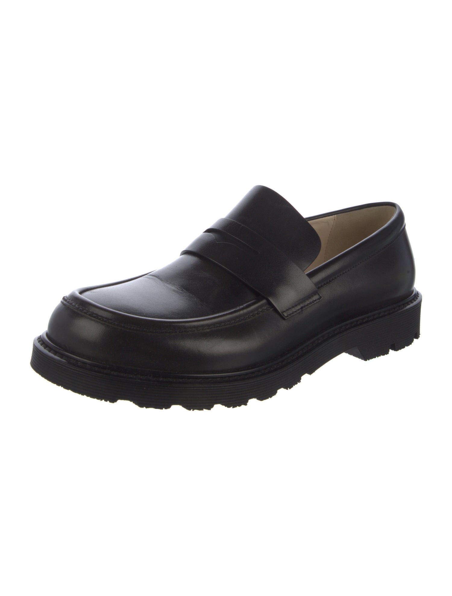 Loewe Leather Loafers