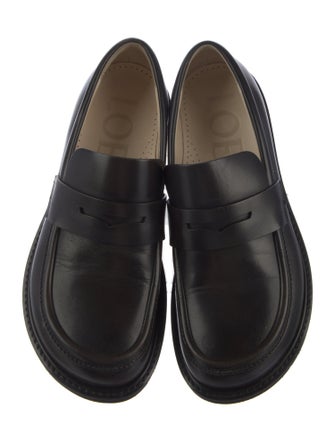 Loewe Leather Loafers