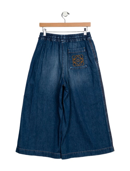 Loewe High-Rise Wide Leg Jeans