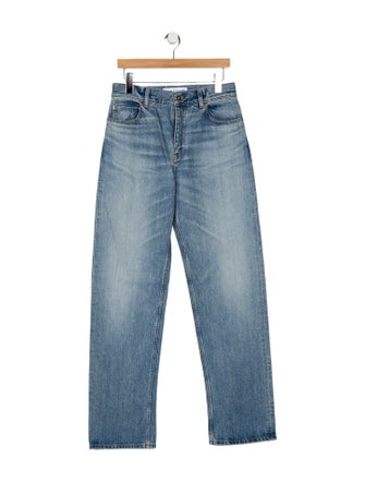 Loewe High-Rise Wide Leg Jeans