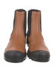 Loewe Leather Colorblock Pattern Chelsea Boots