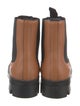 Loewe Leather Colorblock Pattern Chelsea Boots
