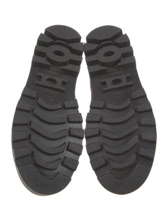 Loewe Leather Colorblock Pattern Chelsea Boots