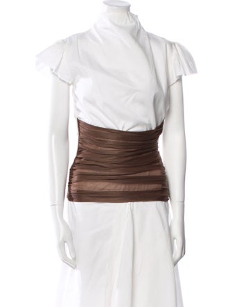 Loewe One-Shoulder Midi Length Dress