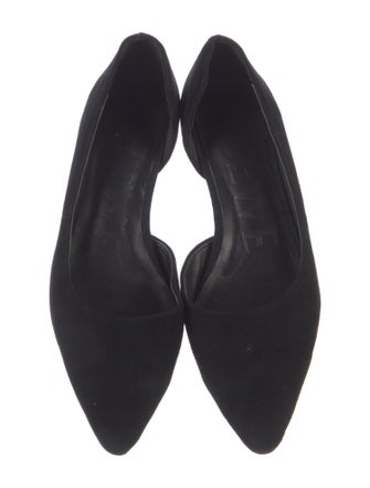 Loewe Suede D'Orsay Pumps