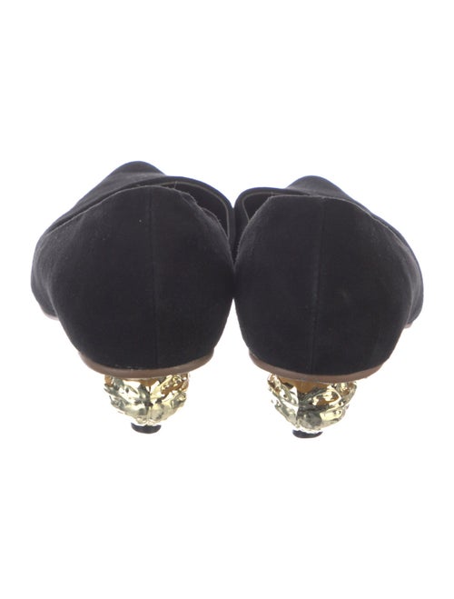 Loewe Suede D'Orsay Pumps