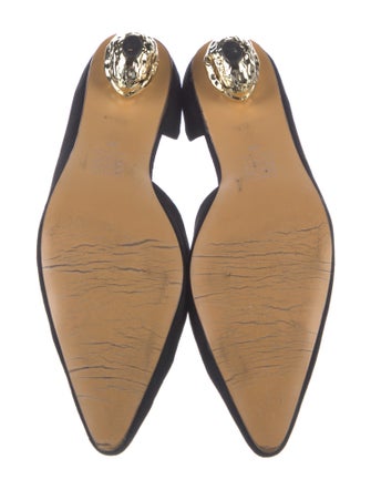 Loewe Suede D'Orsay Pumps