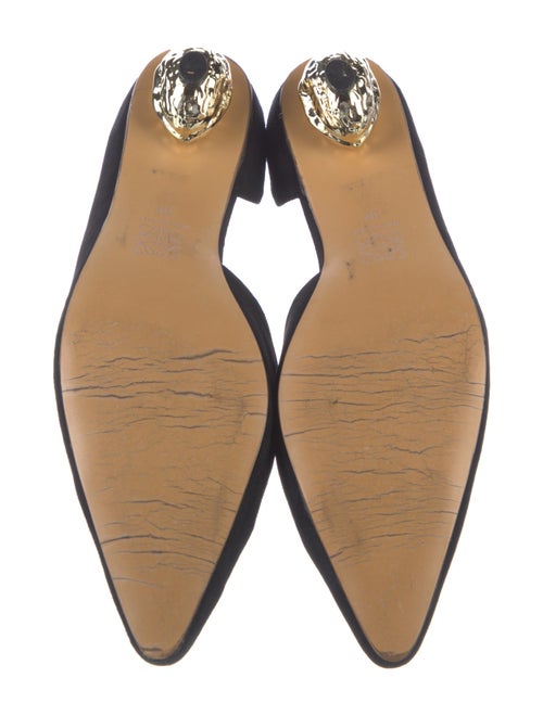 Loewe Suede D'Orsay Pumps