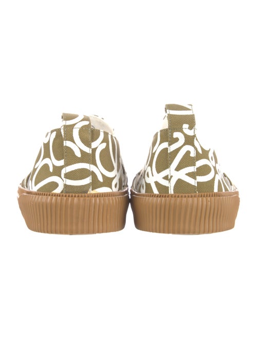 Loewe Canvas Printed Sneakers