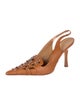 Loewe Leather Slingback Pumps