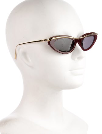 Loewe Cat-Eye Tinted Sunglasses