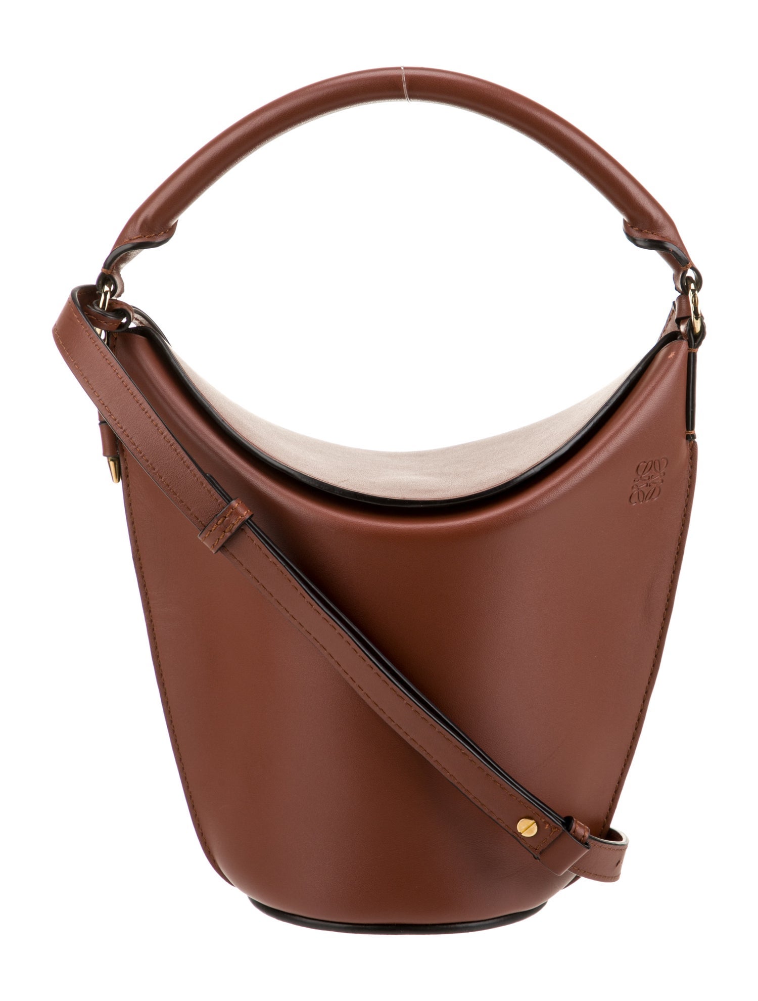 Loewe Leather Bucket Bag