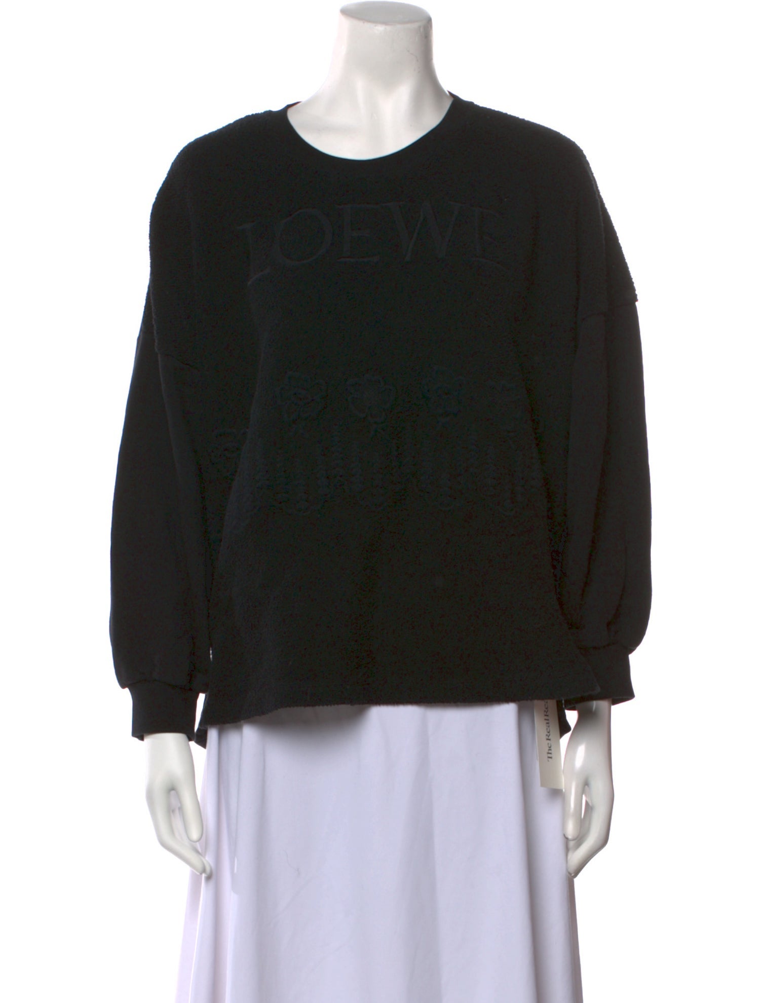 Loewe Embroidered Logo Graphic Print Sweatshirt