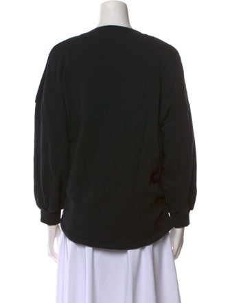 Loewe Embroidered Logo Graphic Print Sweatshirt