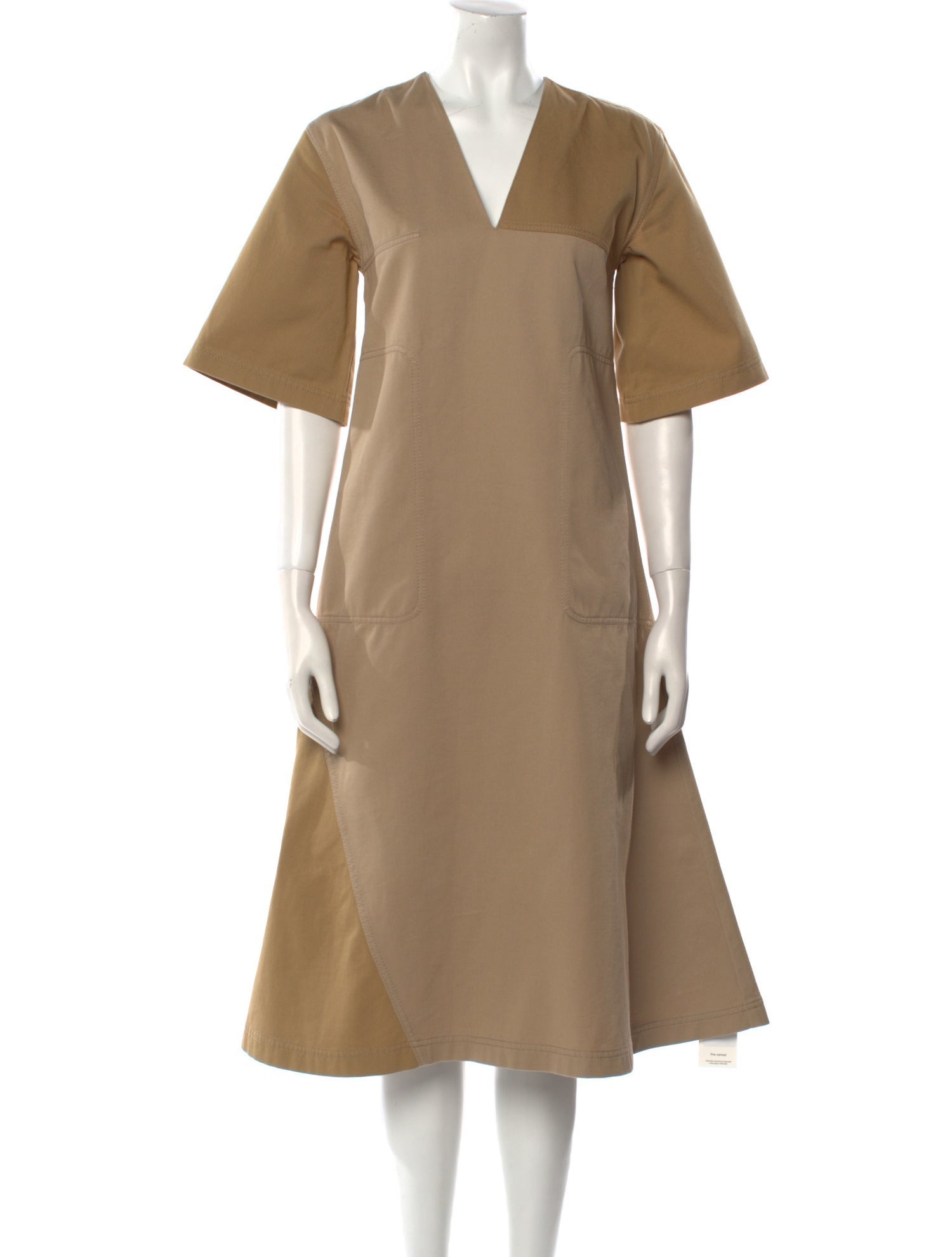 Loewe Anagram Tab Midi Length Dress
