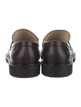 Loewe Blaze Leather Loafers