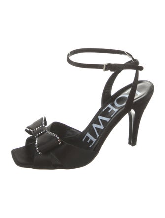 Loewe Satin Bow Accents Sandals