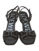 Loewe Satin Bow Accents Sandals