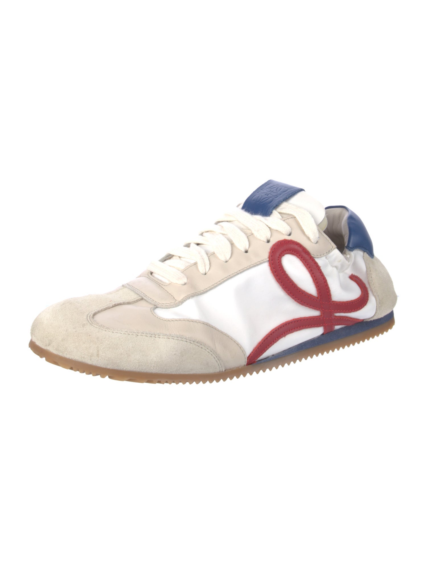 Loewe Suede Printed Sneakers