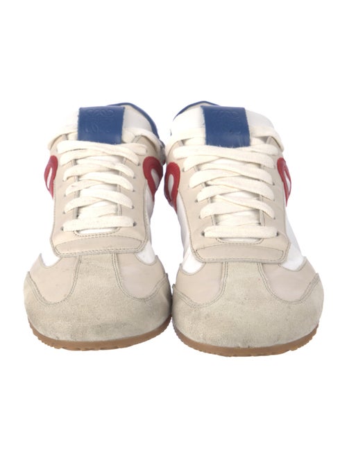 Loewe Suede Printed Sneakers