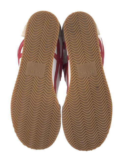 Loewe Suede Printed Sneakers