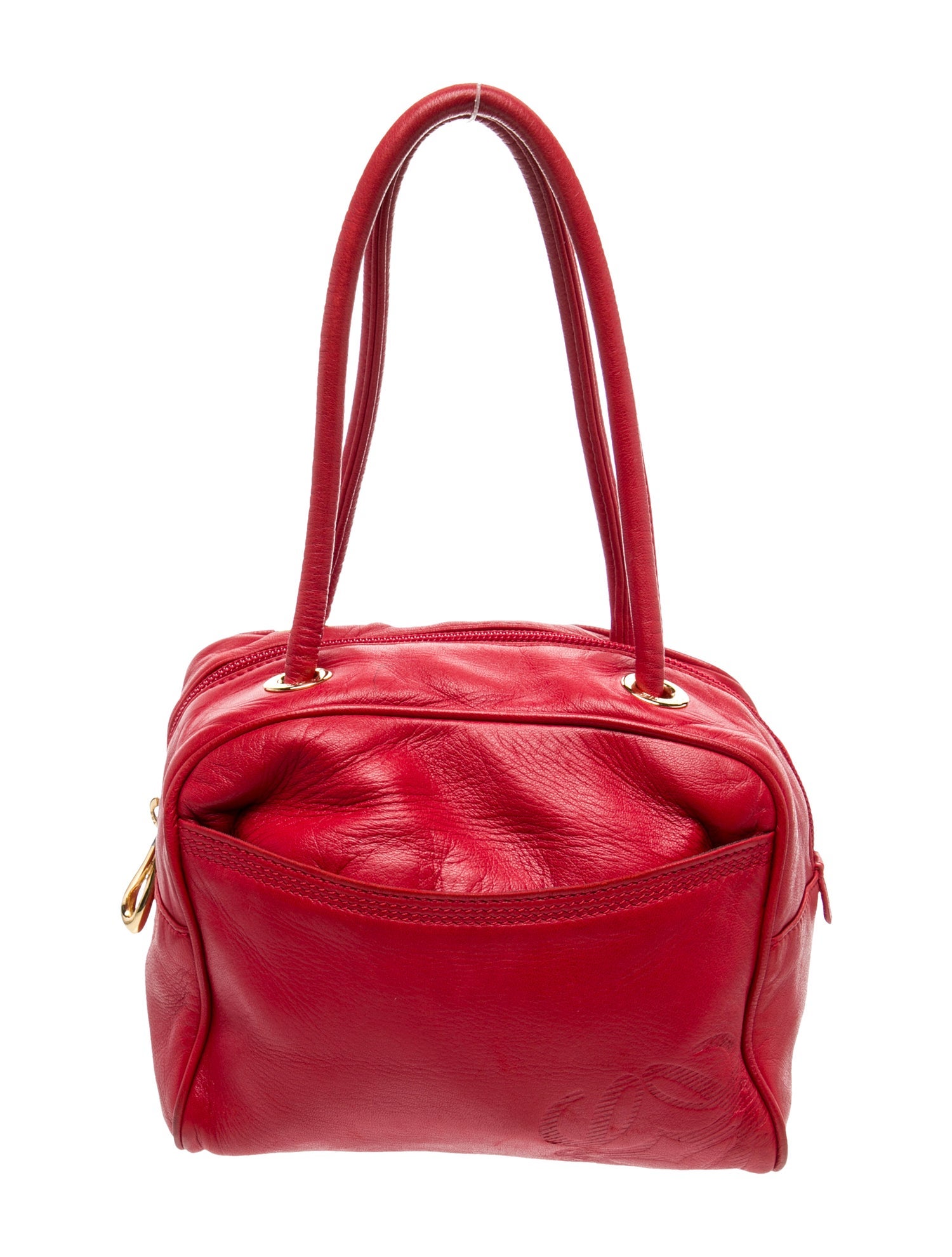 Loewe Leather Top Handle Bag Vintage