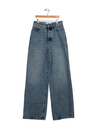 Loewe High-Rise Wide Leg Jeans