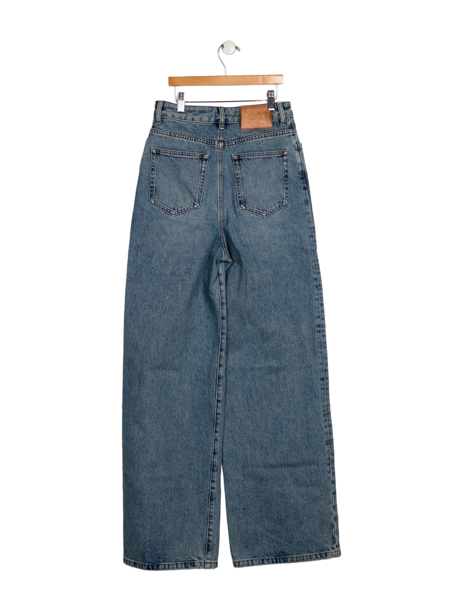 Loewe High-Rise Wide Leg Jeans