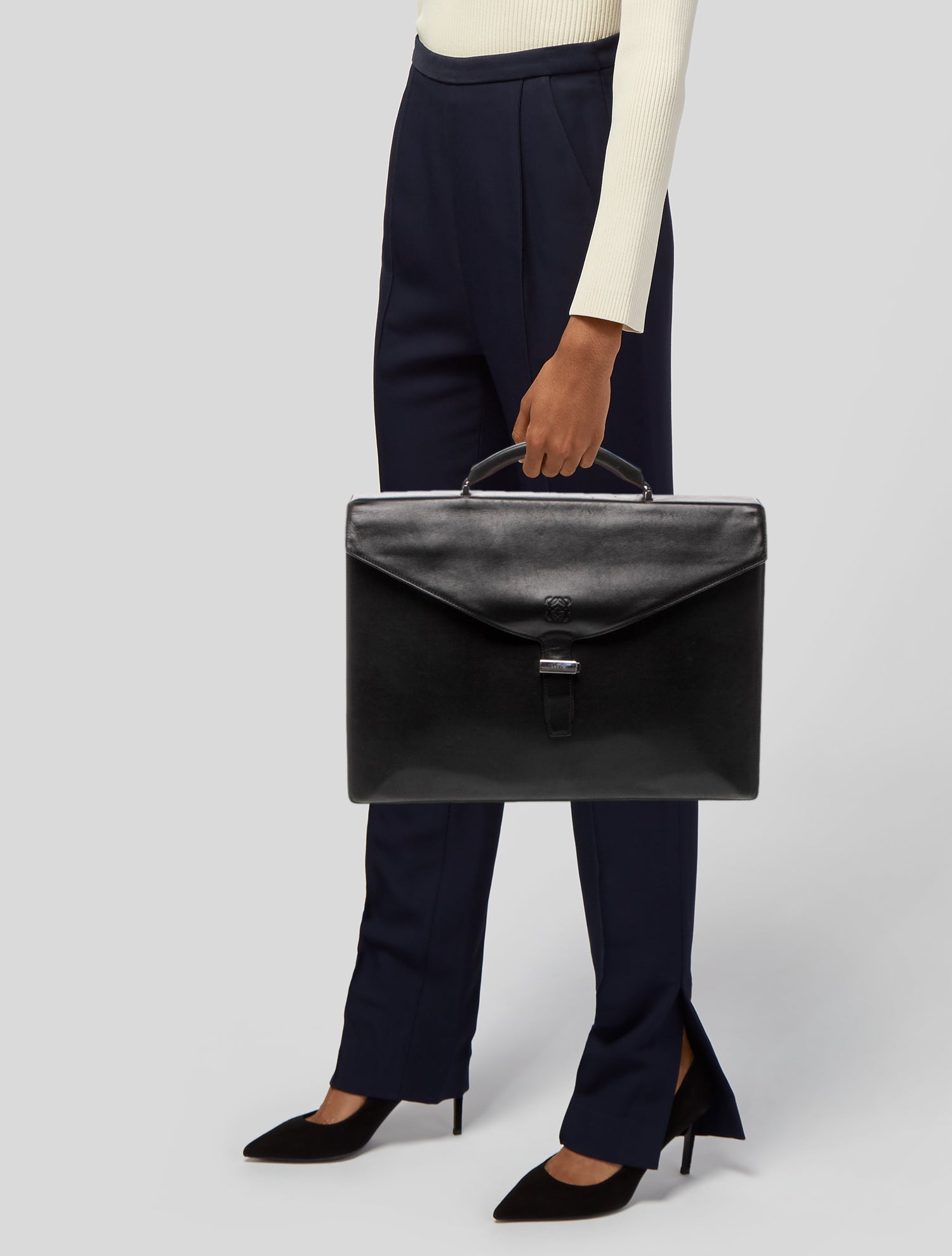 Loewe Leather Briefcase