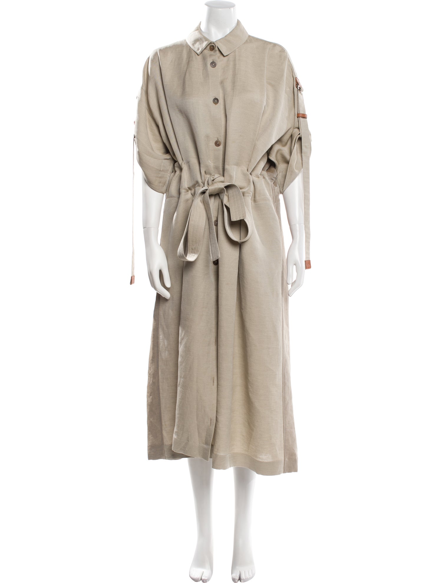 Loewe Linen Long Dress