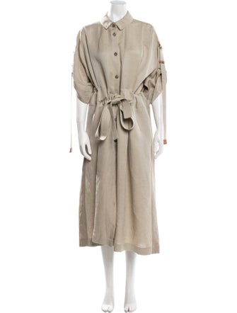 Loewe Linen Long Dress