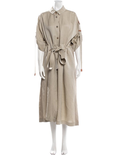 Loewe Linen Long Dress