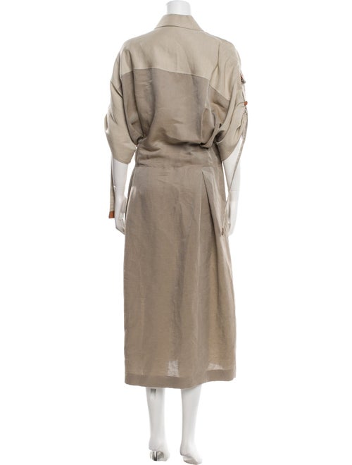 Loewe Linen Long Dress