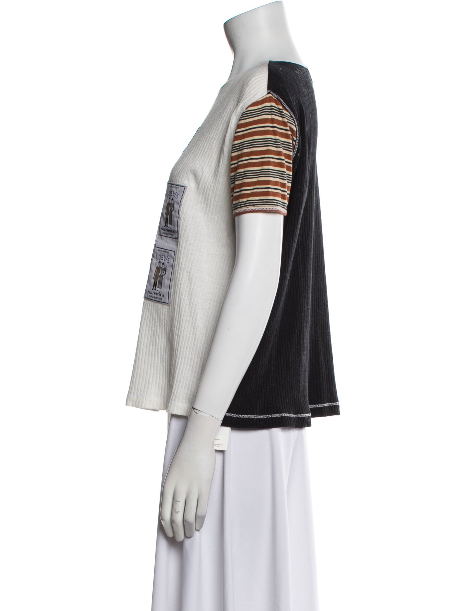 Loewe Graphic Print Crew Neck T-Shirt