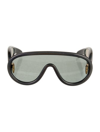 Loewe Shield Mirrored Sunglasses