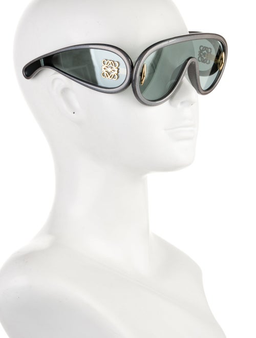Loewe Shield Mirrored Sunglasses