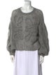 Loewe Mohair Scoop Neck Sweater