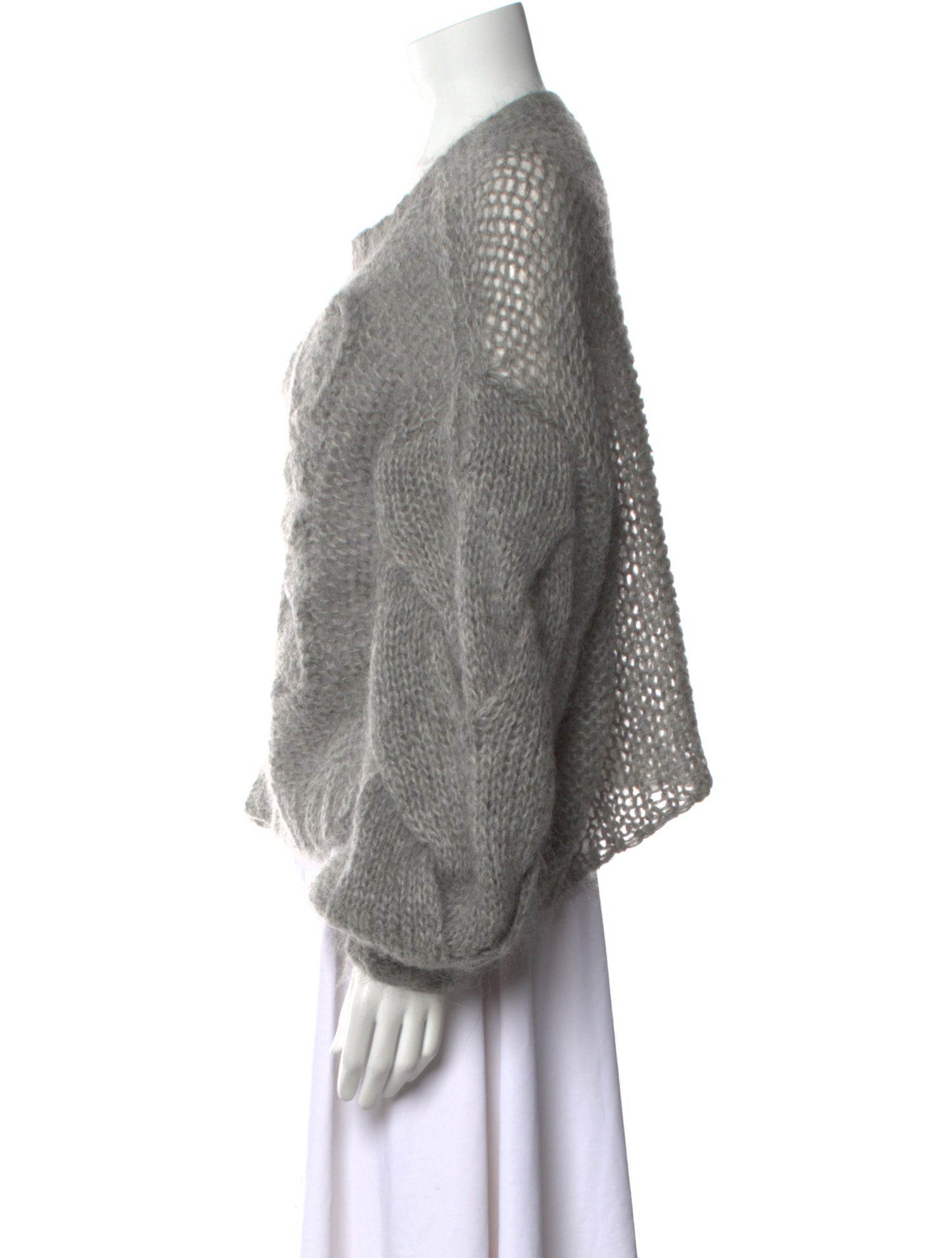 Loewe Mohair Scoop Neck Sweater