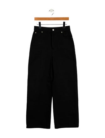 Loewe High-Rise Wide Leg Jeans