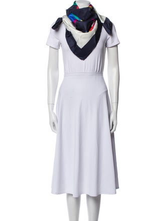 Loewe Silk Printed Scarf