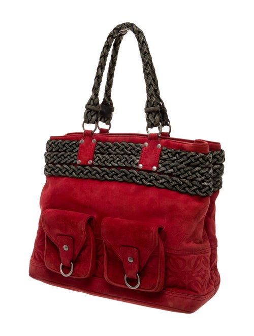 Loewe Suede Top Handle Bag