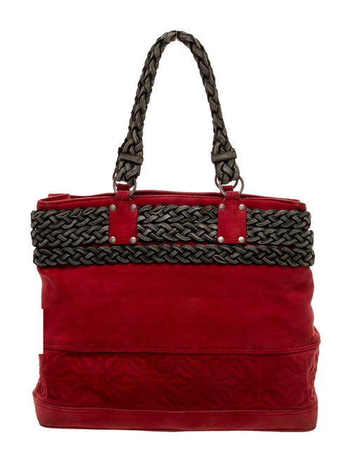 Loewe Suede Top Handle Bag