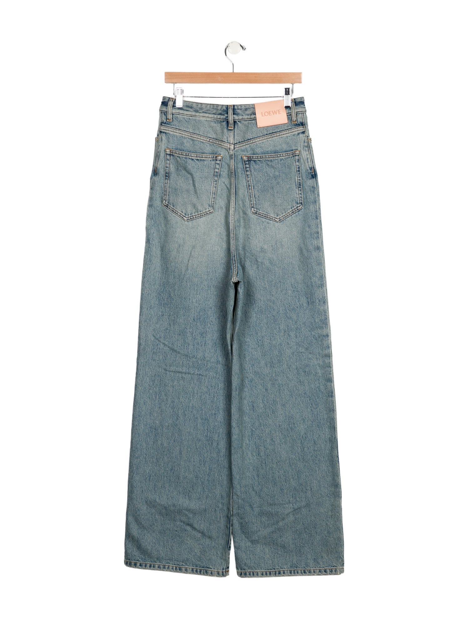 Loewe High-Rise Wide Leg Jeans w/ Tags