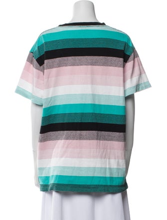Loewe Striped Crew Neck T-Shirt