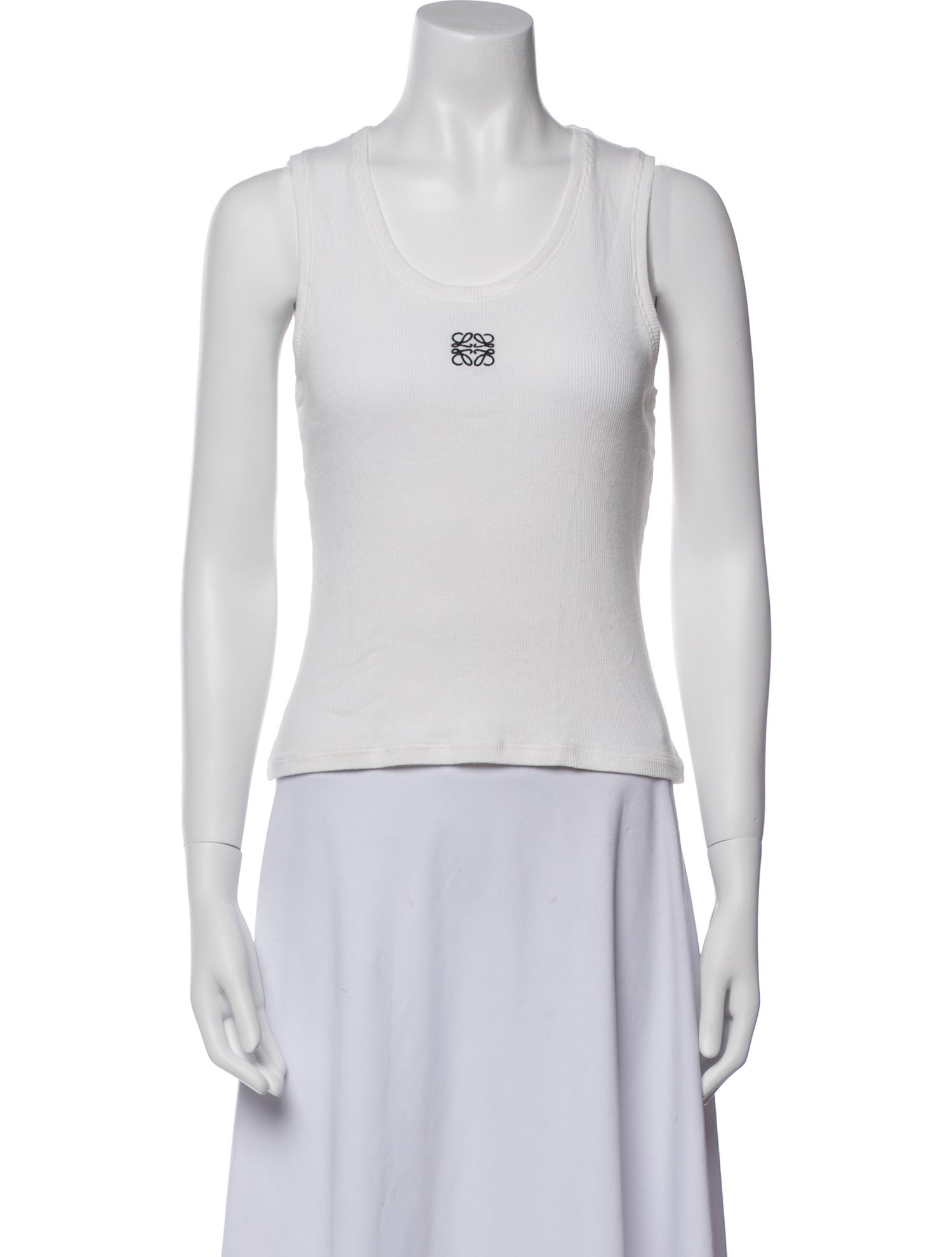 Loewe Scoop Neck Sleeveless Top